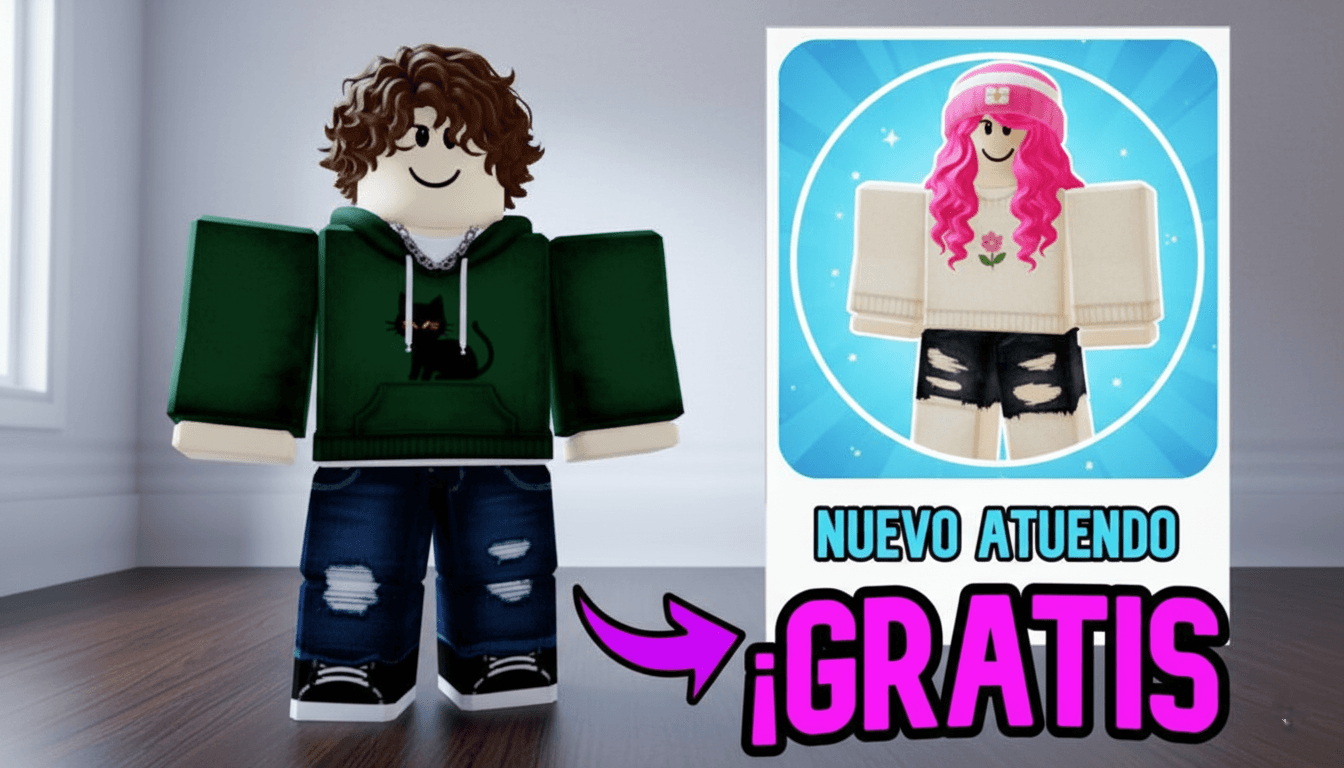 Estas son las Skins Legendarias y Raras en Roblox